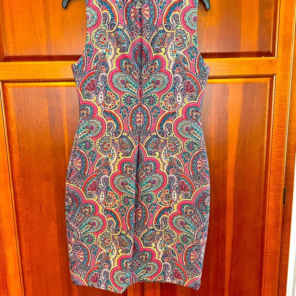 Multi color sleeveless women’s dress